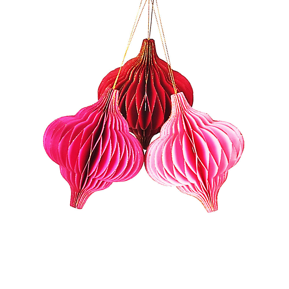 wholesale good quality Party Set Tissue Paper Colorful Honeycomb Balls decoration kit